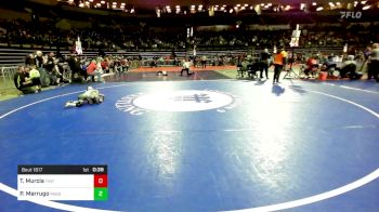 41 lbs Quarterfinal - Tyler Murcia, Tinton Falls Wrestling Club vs Pierre Marrugo, Passaic Valley