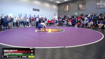 190 lbs Champ. Round 2 - Brody Belville, Brentwood Aca. vs Edward Matykiewicz, Summit