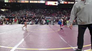 140 lbs 1st Place Match - Dulcy Martinez, Central Catholic vs Danin Lacouture, Siuslaw