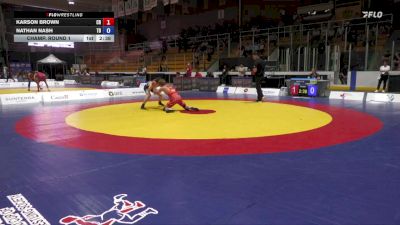 61kg Champ. Round 1 - Karson Brown, Coast RTC vs Nathan Nash, Team Discipline