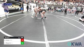 92-98 lbs Rr Rnd 3 - Kylee Ooton, Prodigy Wrestling vs Jack Maguire, Chandler Takedown Club