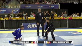 Zayn-Eldeen Abdallah Jaber vs Nicolas Ignacio Kuhn Fraioli 2026 Pan Kids Jiu-Jitsu IBJJF Championship