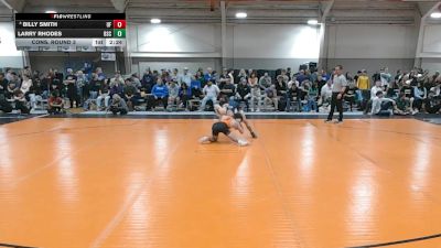 125 lbs Cons. Round 3 - Billy Smith, Findlay vs Larry Rhodes, Bluefield State