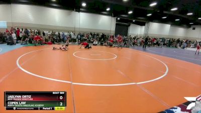 62-63 lbs Round 2 - Jaelynn Ortiz, Best Trained Wrestling vs Copen Law, North DeSoto Wrestling Academy