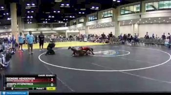 160 lbs Champ Round 1 (16 Team) - Joseph Fitzpatrick, SD Red vs Diondre Henderson, Indiana Smackdown Gold