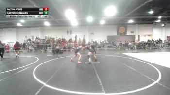 130 lbs Round Of 16 - Paityn Scott, Legends Of Gold LV vs Karyce Gonzales, Southwest Stallions WC