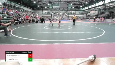 54-58 lbs Quarterfinal - Chase Bronstein, Indivial vs Leo Hooker, Mattoon Youth WC