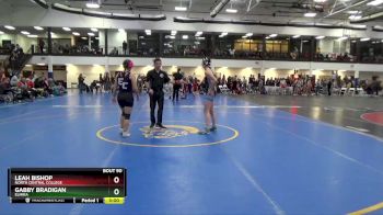 136 lbs Champ. Round 2 - Gabby Bradigan, Elmira vs Leah Bishop, North Central College