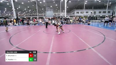 115 lbs Rr Rnd 2 - Tyden Shuman, Berks Catholic vs Caleb Kosko, Revival Black