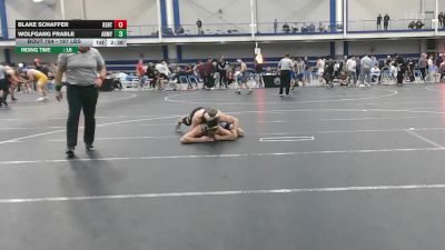 197 lbs Consi Of 4 - Blake Schaffer, Kent State vs Wolfgang Frable, Army-West Point