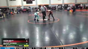 90 lbs Round 5 - Austin Welch, Hammerin Hawks vs Bentley Jacobsen, Indee Mat Club