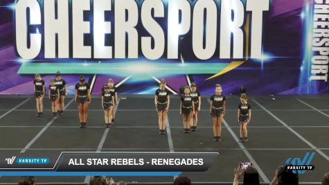 All Star Rebels - Renegades [2022 L1.1 Youth - PREP Day 1] 2022 CHEERSPORT: Reading Classic