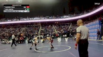 3A 106 lbs Semifinal - Levi Curtis, Pisgah High School vs Sander Tran, South Central High School