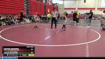 65 lbs Quarterfinal - Lucas Hutchins, Panther Wrestling Club vs Ashton Edwards, Gulf Coast Wrestling Club