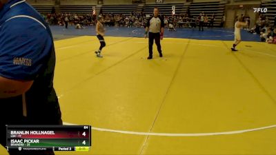 88 lbs Semis & 1st Wrestleback (8 Team) - LeRoy Haaland, LSH vs Theo Bjerketvedt, Brainerd