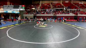 138 lbs Round 2 - Quarters & 1st Wb (16 Team) - Zachary Benton, Grapevine vs Joseph Warrick, Comal Smithson Valley