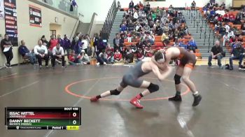 138 lbs 7th Place Match - Danny Beckett, Buckeye (Medina) vs Issac Wittel, Loudonville