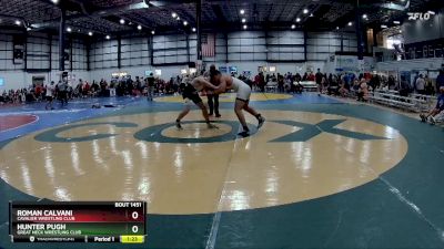 190 lbs Cons. Semi - Hunter Pugh, Great Neck Wrestling Club vs Roman Calvani, Cavalier Wrestling Club