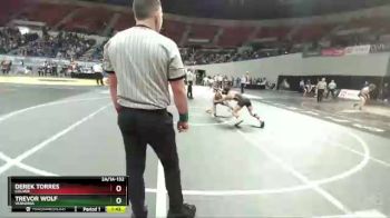 2A/1A-132 Semifinal - Trevor Wolf, Vernonia vs Derek Torres, Culver