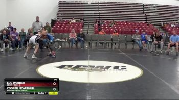 90 lbs Round 2 (8 Team) - Loc Webber, Beast Mode vs Cooper Mcarthur, Minions Green (GA)