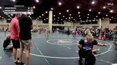 90 lbs Round 3 (6 Team) - Mason Mabe, Alabama Elite Black vs Logan Wilcox, Moyer Elite