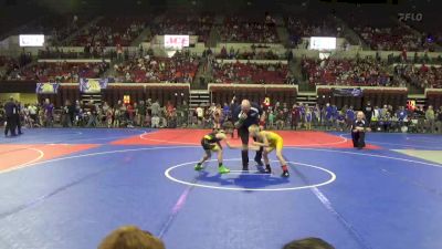 65 lbs Champ. Round 2 - Ryder Walston, Team Champs vs Dalton Coughlin, Miles City Wrestling Club