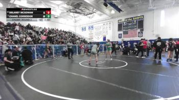 130 lbs Champ. Round 2 - Chanel Correidor, Aliso Niguel vs Delaney McGowan, Alta Loma
