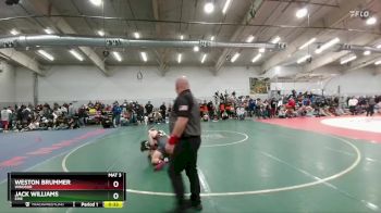 126 lbs Cons. Round 2 - Jack Williams, Erie vs Weston Brummer, Windsor