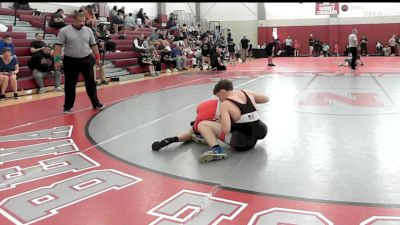 130 lbs Rr Rnd 2 - Cj Caines, Mat Assassins vs Brody Shaffer, Superior