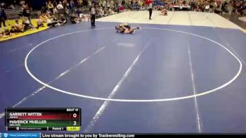 120 lbs Champ. Round 1 - Maverick Mueller, Waconia vs Garrett Wittek, Anoka