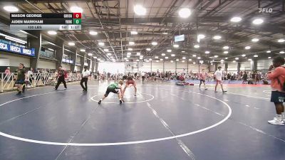 120 lbs Rr Rnd 3 - Mason George, Ground Up USA (RED) - HSB vs Aiden Markham, Yorktown Wrestling Club - HSB