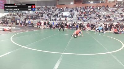 65 kg Champ. Rd Of 32 - Ivana Cuellar, Titan Mercury Wrestling Club (TMWC) vs Delaney Dixon, Team Worldwide Wrestling Academy LLC