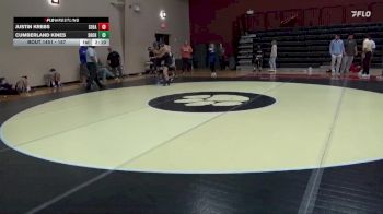 157 lbs Cons. Round 4 - Cumberland Kines, Shorter vs Justin Krebs, Southeastern