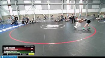 82 lbs Quarterfinal - Tommy Baxter, Punisher Wrestling Company vs Jude Zender, Team Real Life Wrestling