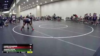 220 lbs Round 3 (10 Team) - James Scharrer, Ohio Titan Red vs Parker Payne, Intense Wrestling