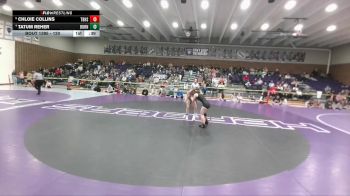 120 lbs 3rd Place Match - Chloie Collins, Thunder Basin vs Tatum Reher, Burns/Pine Bluffs