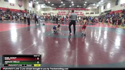 60 lbs Cons. Round 2 - Keenan Wells, LAW vs Kael Schut, MN Elite