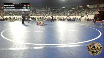 100 lbs Round Of 16 - Knox Rillema, Lexington Wrestling Club vs Maximus Gray, Division Bell Wrestling
