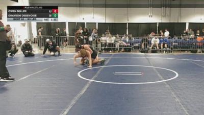 165 lbs Round Of 128 - Owen Miller, NJ vs Grayson Debevoise, OH