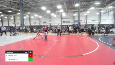 98 lbs Rr Rnd 3 - Zachary Peters, Lebanon Mat Club vs Jionni Figueroa, Central Catholic WC