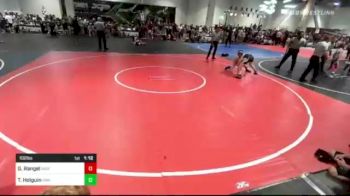 102 lbs Quarterfinal - Gavin Rangel, War Hammer vs Tommy Holguin, Awa