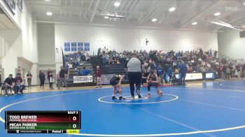 106 lbs Champ. Round 1 - Micah Parker, Oxford High School vs Todd Brewer, Picayune High School