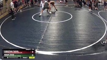 174 lbs Cons. Round 1 - Nixon Haas, Sunkist Kids/Monster Garage vs Christian Taovil, Livermore Elite Wrestling Club