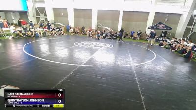 190 lbs 2nd Wrestleback (8 Team) - Sam Steinacker, Michigan vs Quintraylon Johnson, Texas Gold