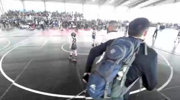 52 lbs Quarterfinal - Thales Gawryl, Unaffiliated vs Jd Alguire, La Familia NM