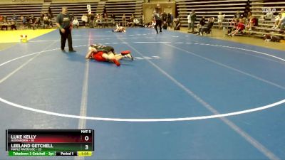 140 lbs Quarterfinal - Leeland Getchell, Maple River/USC vs Luke Kelly, Alexandria