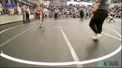 110 lbs Consolation - Riane Robinette, Little Axe Takedown Club vs Kaitlynn Swinehart, Standfast OKC