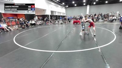 120 lbs Landyn Fincher, Team Oregon vs Oliver Lester, Ohio Scarlet