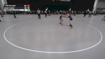 126 lbs Cons. Rd Of 32 - Finn Williams, MWC Wrestling Academy vs Grady Kaiser, D3 Wrestling Club