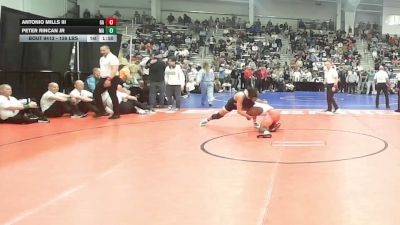 126 lbs Semifinal - Antonio Mills III, GA vs Peter Rincan Jr, MA